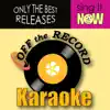 Off the Record Karaoke - Girl Talk (In the Style of TLC) [Karaoke Version] - Single